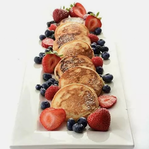 Norpro Nonstick Round Pancake Egg Rings, Set of 2 (981) Pack 1 - Picture 3 of 4